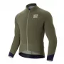 ROCKBROS YDWT014 Chaqueta de ciclismo de invierno de doble capa con forro polar talla L - Verde