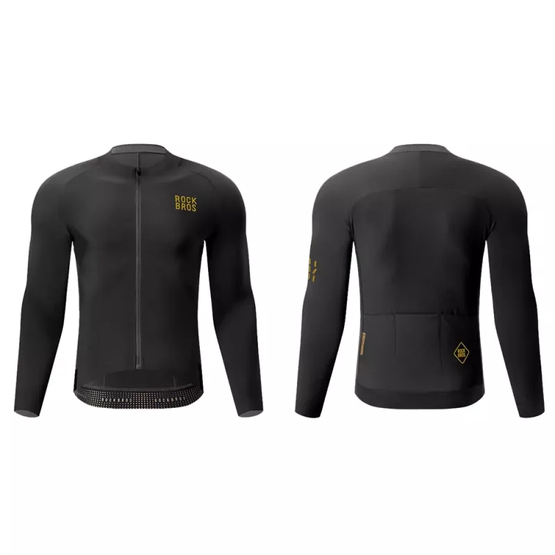 ROCKBROS Chaqueta de ciclismo YDWT020 Diamond otoño/invierno XS negra