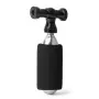 ROCKBROS Cabezal de inflador CO2 de aleación de aluminio CNC para Presta/Schrader - negro
