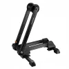 ROCKBROS T30 Soporte de aparcamiento plegable para bicicleta para rueda delantera o trasera, compatible con ruedas de 24-27,5
