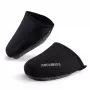 ROCKBROS LF1030 Cubrecalzado térmico cortavientos para zapatillas de ciclismo, negro, EU 36-42