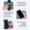 Rockbros SMART Candado de cable para bicicleta con huella dactilar y Bluetooth 100 cm negro