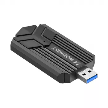 Wozinsky WAX-1800 Adaptador WiFi 6 USB 3.0 inalámbrico de doble banda - negro