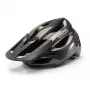 ROCKBROS LK-99 Casco de mountain bike con visera ajustable y cierre magnético 58-62 cm - Gris titanio