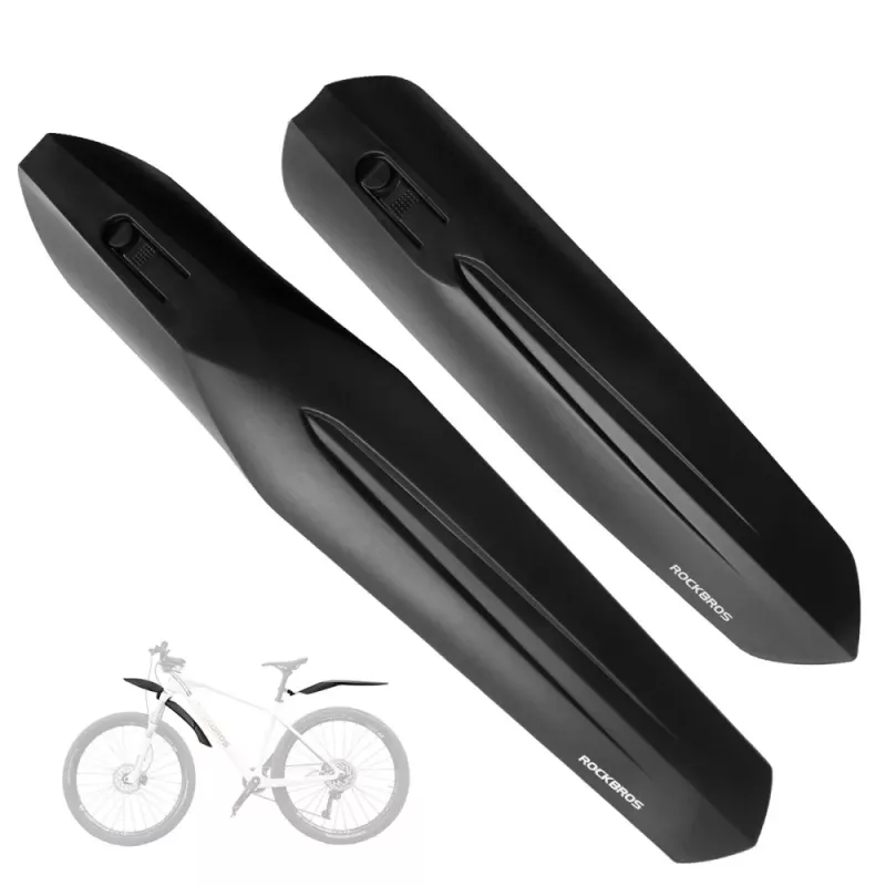 ROCKBROS FK-880 Juego de guardabarros para bicicleta Negro 20-29 pulgadas