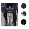 Rockbros TL001 Road to Sky 1.9L Bolsa de manillar para bicicleta impermeable – Negro