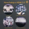 Claroc Cable óptico activo HDMI 2.0 AOC 4K@60Hz 50 m