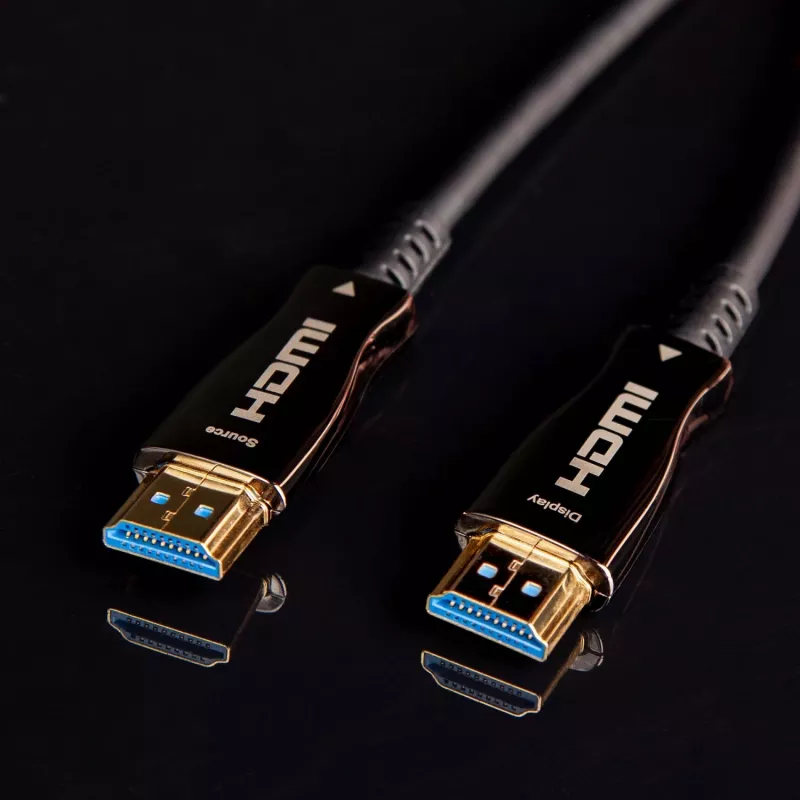 Claroc Cable óptico activo HDMI 2.0 AOC 4K@60Hz 50 m