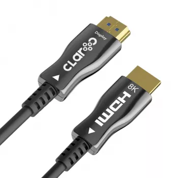 Claroc Cable óptico activo HDMI 2.1 AOC 8K 120Hz 50 m