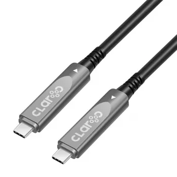 Claroc Cable óptico activo USB-C 4K@60Hz 10 m