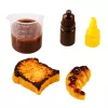 LEAN TOYS Set creativo de plástico para hacer galletas decorativas squishy DIY