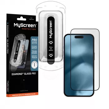 MyScreen Diamond Glass Pro Fit Frame protector de pantalla de cristal templado para Apple iPhone 17 Air