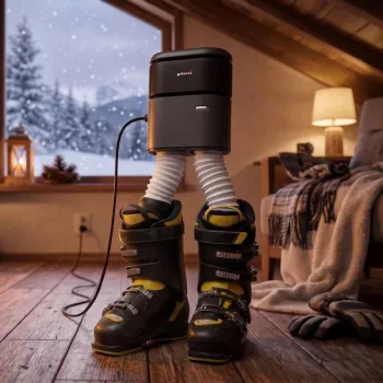 GLOVII GG22 secador eléctrico de zapatos con temporizador – rápido, higiénico, elimina olores, protege todo tipo de calzado