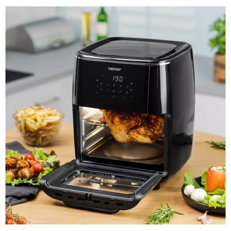 Zelmer ZAF7120 Freidora de aire, negro