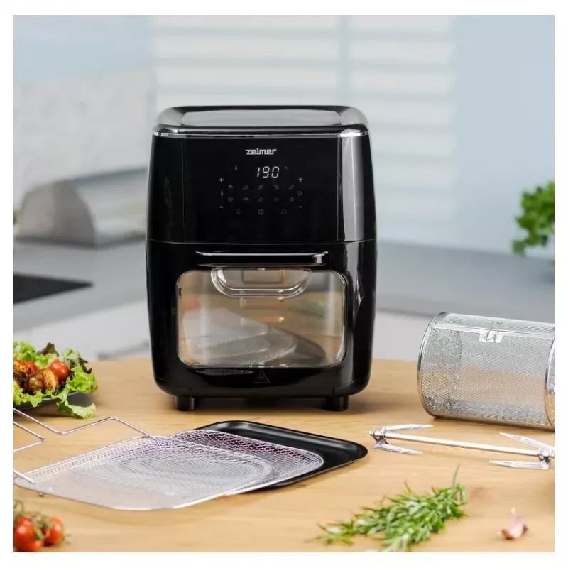 Zelmer ZAF7120 Freidora de aire, negro