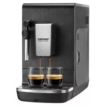 Zelmer Compact Maestro ZCM8110 cafetera espresso, negra, 1050 W, 15 bar