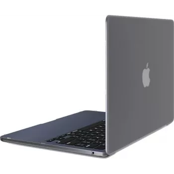 Next One SafeGuard Funda rígida transparente ahumado para MacBook Air 13 M2 / M3