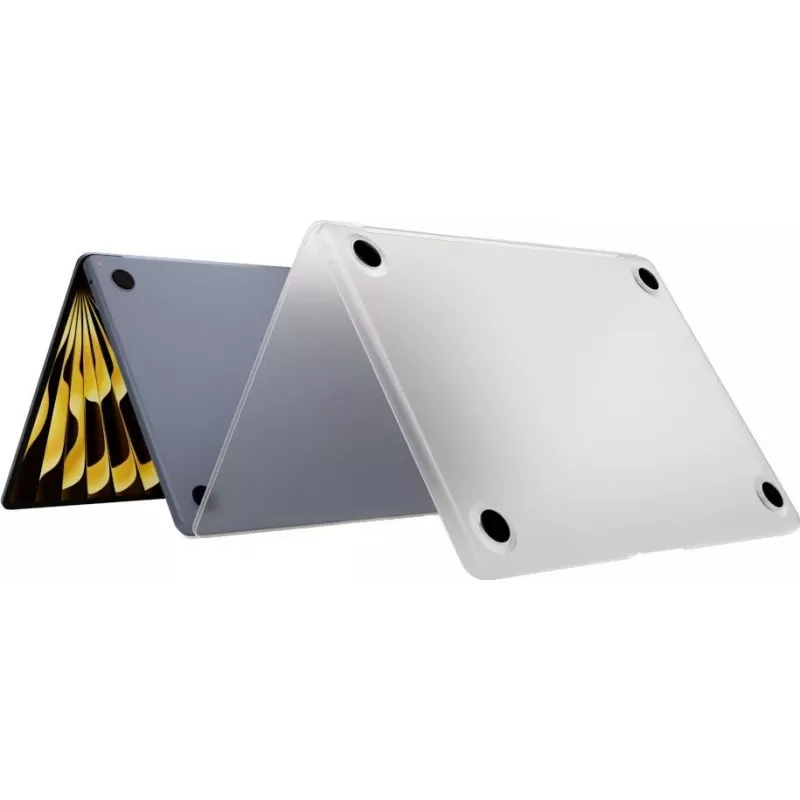 Next One SafeGuard Funda rígida transparente ahumado para MacBook Air 13 M2 / M3