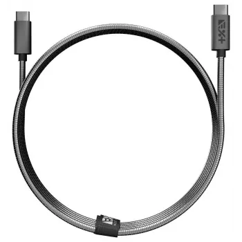 NEXT ONE Cable USB-C a USB-C 1,2 m Gris espacial