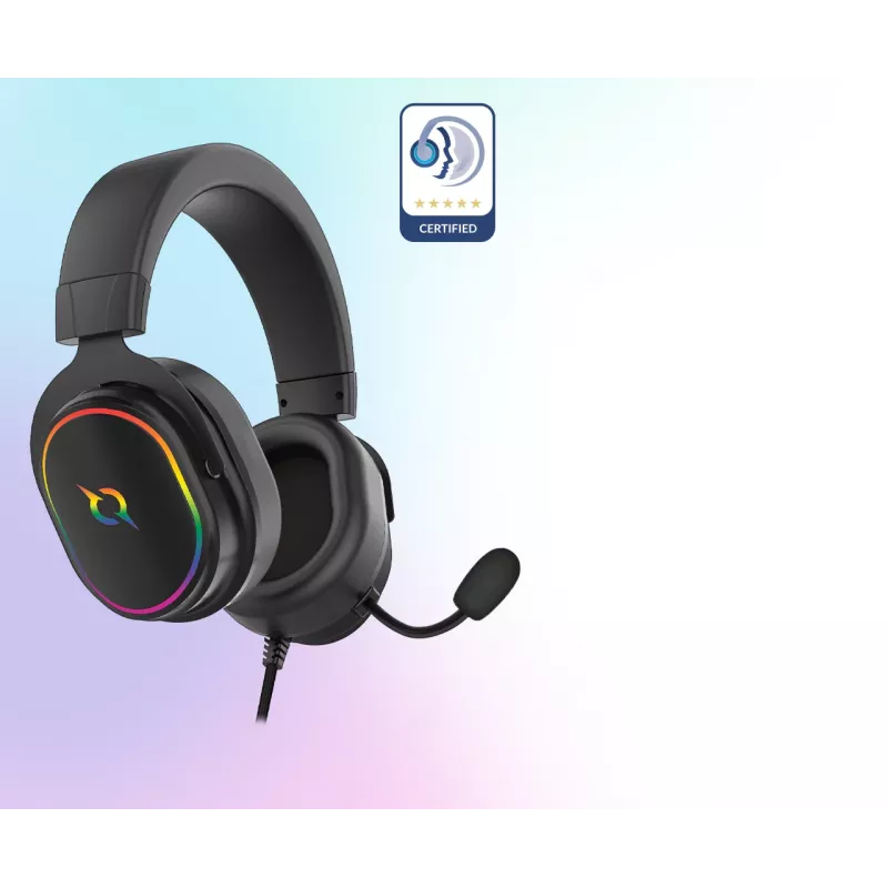AQIRYS ALTAIR 7.1 RGB Auriculares gaming negros