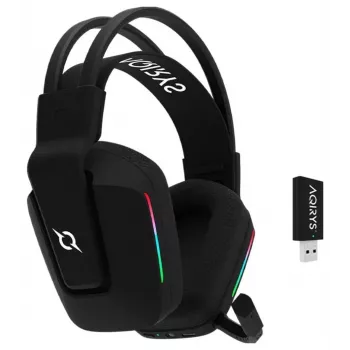 AQIRYS ALYA V2.0 Ratón gaming inalámbrico dual mode y Bluetooth y con cable negro