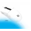 AQIRYS Zephyr ratón gaming inalámbrico, 2,4 GHz + Bluetooth, 26000 DPI, blanco