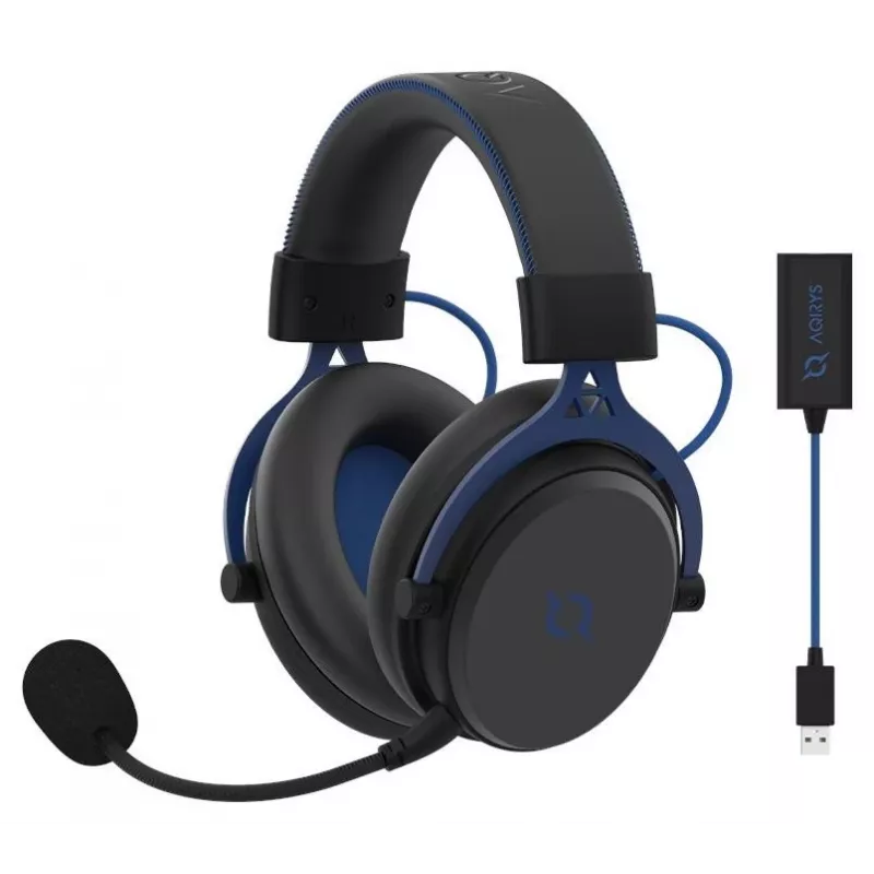 AQIRYS Sirius Pro 7.1 Auriculares gaming negros