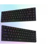AQIRYS Agena Teclado mecánico inalámbrico 65% Low-Profile, interruptores Gateron Red, negro