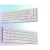 AQIRYS Agena Teclado mecánico inalámbrico 65% Low-Profile, interruptores Gateron Red, blanco