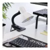 Avide Basic Clipbar Max 60W Lámpara de Mesa con Pinza Negra