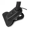 Avide Basic Clipbar Max 60W Lámpara de Mesa con Pinza Negra