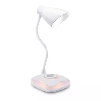 Avide Lámpara de Mesa LED con Función Luz Nocturna USB 3,2W Regulable