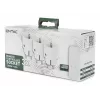 ENTAC Set de Enchufes Inalámbricos Pack de 3 Blanco