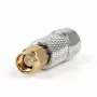 Poynting A-ADPT-046 Adaptador Coaxial RF Conector SMA Macho a Conector N Hembra