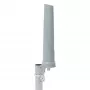 Poynting A-OMNI-0702-V1-01 Antena Wi-Fi M2M omnidireccional, gris, N-Type, 8 dBi