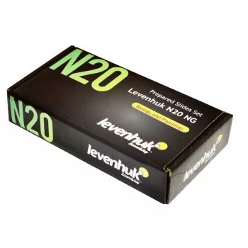 Levenhuk N20 NG Set de portaobjetos preparados