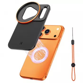 Funda KF Frame Case Magsafe para iPhone 17 Pro + soporte de objetivo de 58mm Kf15.0019