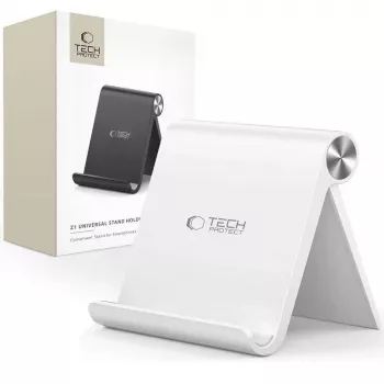 TECH-PROTECT Z1 Soporte Universal para Smartphone y Tablet, Blanco