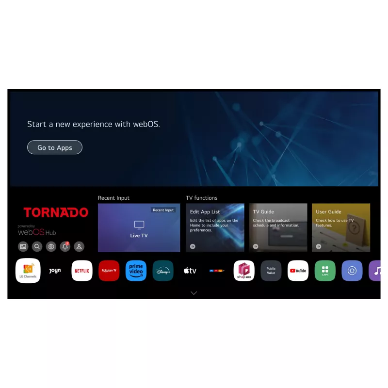 Tornado 50US4301X 50 Pulgadas 4K UHD Smart TV