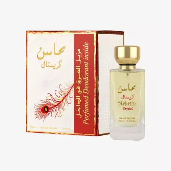 Lattafa Mahasin Crystal Eau de Parfum para mujer 100 ml