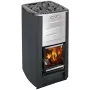 Harvia M3 sauna de leña, negro grafito, capacidad de piedras 30 kg