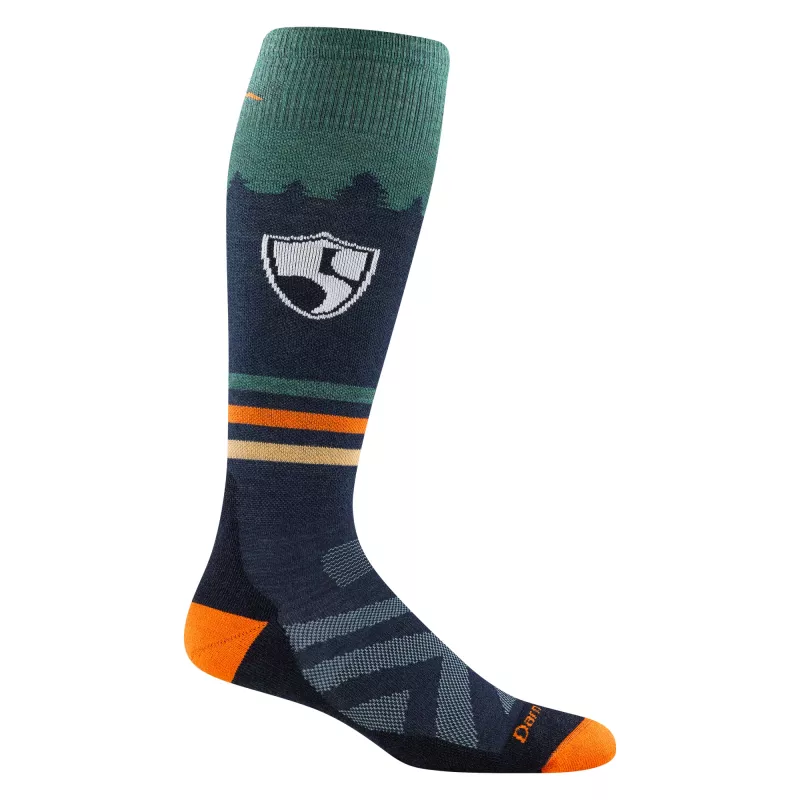 Darn Tough High Fives OTC Midweight with Cushion Calcetines de Esquí - Eclipse, Talla M
