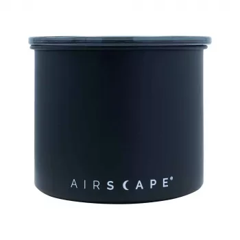 Recipiente aromático Airscape® de acero inoxidable pequeño, negro mate