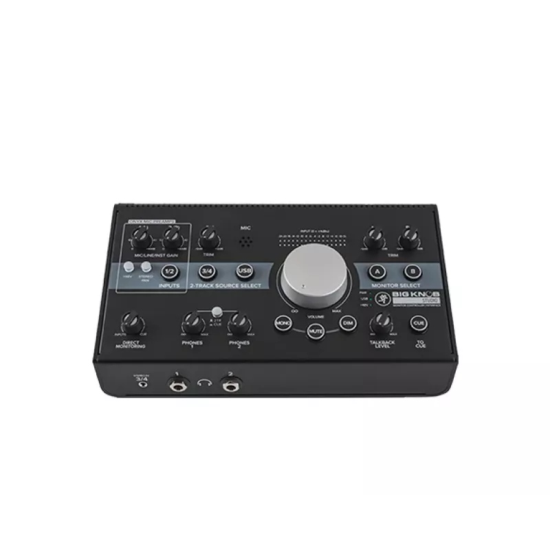 Mackie Big Knob Controlador de monitores de estudio e interfaz de audio USB