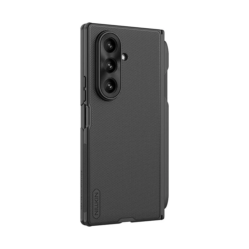 Nillkin funda Super Frosted Shield Fold para Samsung Galaxy Z Fold 7 con soporte para S Pen - negra