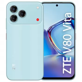 ZTE V80 Vita 4GB RAM 256GB almacenamiento cian