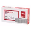 Deli ESSENTIAL grapas 24/6, 1000 uds., acero galvanizado, plata