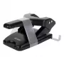 Deli EXEED perforadora negra - capacidad 20 hojas, 2 agujeros, 6 mm, carcasa de metal