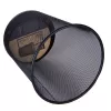 Deli papelera de malla 18L negra