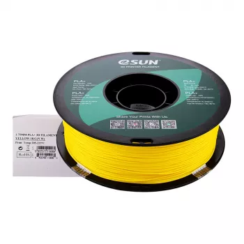 ESUN PLA+ 1,75mm amarillo 1kg filamento para impresora 3D